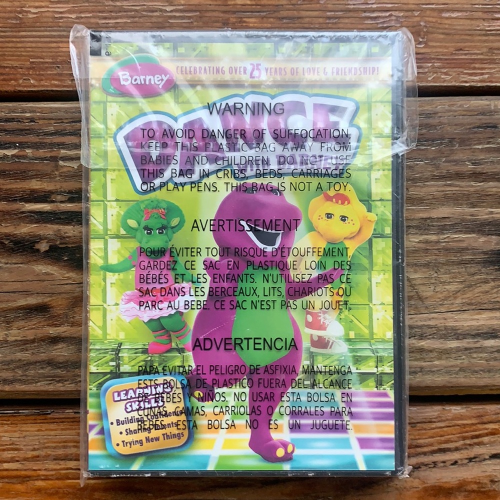 Barney DVD. Dance with Barney. Used